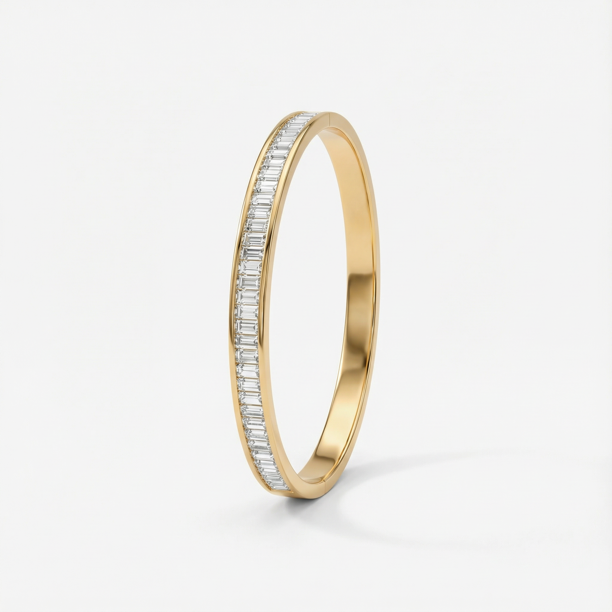 Crystal Line Gold 18 Carat Gold Finished PVD Coated Anti-Tarnish Bracelet