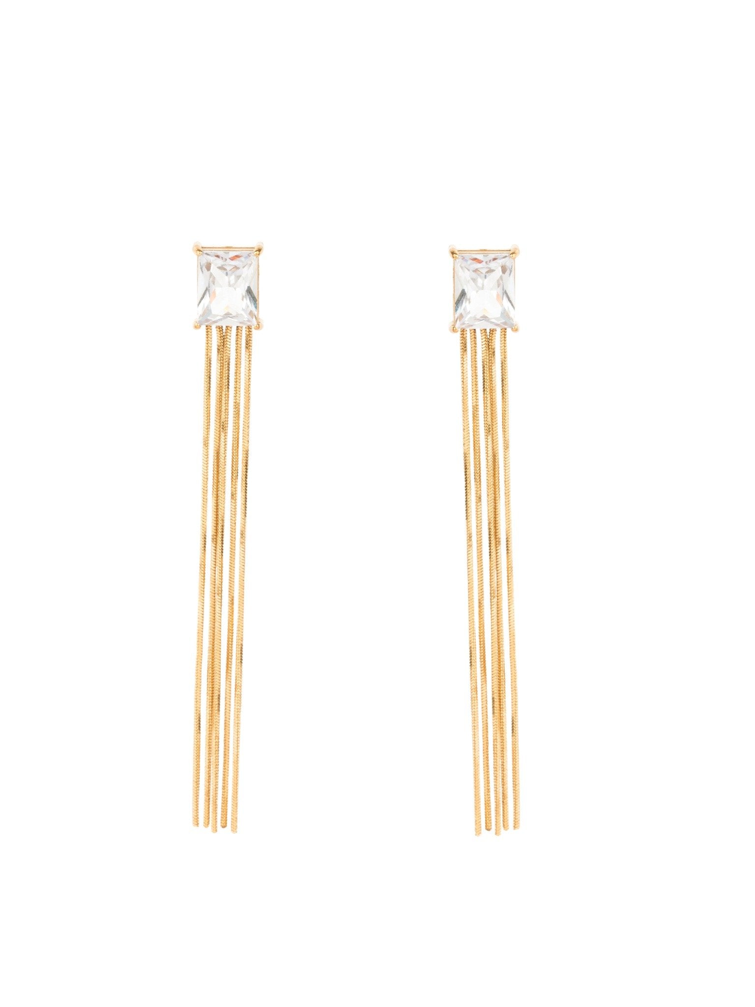 Lumière Cascade Drops 18 Carat Gold Finished PVD Coated Anti-Tarnish Earrings